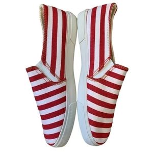 👣💦JACK ROGERS⭐ Jane Slip On in Red/White
